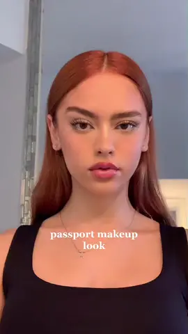 passport makeup look #passportmakeup #maquillajeparapasaporte 