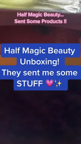 Look at what I got! Thank you so much @DONNI & @halfmagicbeauty I love it! Cant wait to use my ‘wingman’ guide💗 #euphoria #euphoriamakeup #halfmagicbeauty #euphoriavibes 