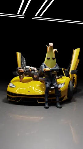 From 🍌 to 😈 #fyp#fortniteedit#Peely#foryou#blenderanimation
