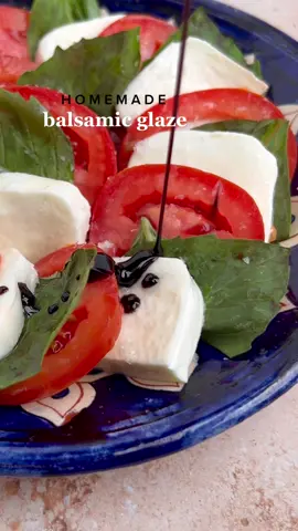 You’re just 2 ingredients and 10 minutes away from homemade balsamic glaze! #balsamicglaze #balsamicvinegarcoke #caprese #capresesalad #EasyRecipes #homemadesaladdressing #latina #latinx #latinxcreatives #latinxtiktok #latinxcreator #guatemalteca #salvadoreña #longbeach #longbeachfood 