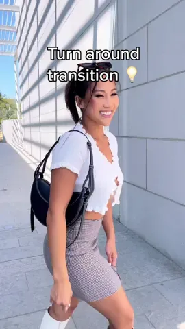 How’s this #transition? 🖤🤍 ig saw it first #summerlook #baddieoutfits #ugccontentcreator