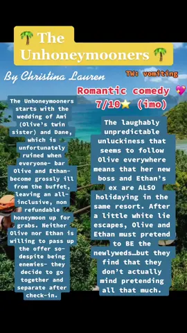 The Unhoneymooners pt1! 🏝☀️#book #BookTok #books #fyp #fy #foryou #foryoupage #fypシ #theunhoneymooners #bookrecommendations #bookrecs 