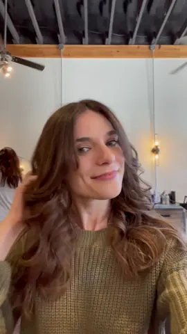Fresh cut + curtain bangs 💇🏻‍♀️ #hairtransformation #haircut #haircuts