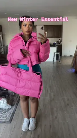 This is perfect! From tote bag to puffer coat❤️‍🔥 @NineteenTwenty  #fypシ #winterfashion #foryou