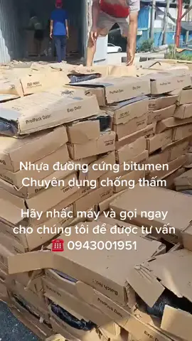 Nhựa đường chống thấm bitumen phục vụ khách hàng #nhuaduong #xuhuong #cty810     ☎️0943001951