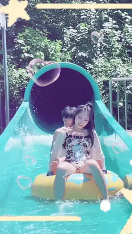 #waterslide #fun #swimsuit #foryou #girls #beauty 