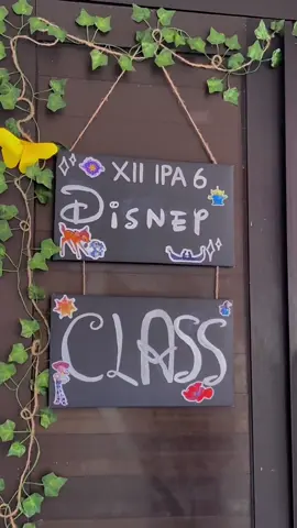 disney class🍄❤️ #decorateclassroom #decorclass #lombadekorkelas #fypシ 