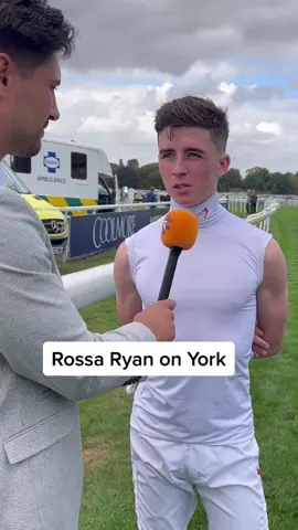 We caught up with Rossa Ryan ahead of racing here today at York 🏇  🐴 What’s it like to ride York? 🐴 What’s the Ebor crowd like? 🐴 What’s your best chance of the day? Thanks for your time Rossa and best of luck today and the rest of the week 💪 #Raceday #WelcometoYorkshire #EborFestival