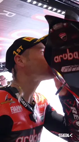 ♥ There's no love like a rider's love for their bike 😍 🏍 #HalfSeasonBestBits #WorldSBK #Motorcycle #Motorsport #Racing #Motor #sportsontiktok