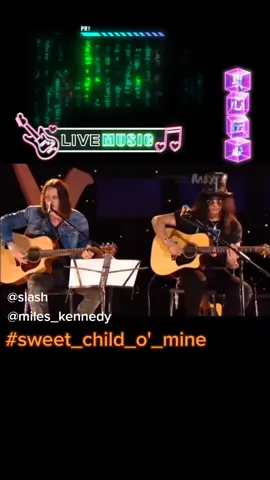sweet.. #sweet_child_o_mine#slash#miles_kennedy#acoustic#live#music#fyp 