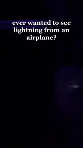 This was a surreal experience honestly #lightning #plane #airplane #flight #travel #internationaltravel #storm 