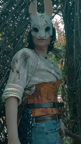 *distant humming* 🐰🪓‼️ #thehuntress #dbd #deadbydaylight #deadbydaylightcosplay #thehuntresscosplay 