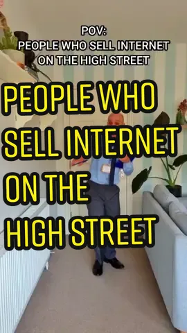 They just don't give up. #internet #sale #wifi #salesman #comedy #funny #funnyvideo #pov #character #justforfun #viral #fyp