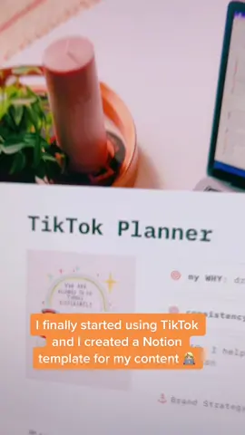 Content planner for tiktokers on Notion 🖤👩🏼‍💻 #tiktokplanning #tiktokplannercommunity #tiktokplanner #notiontemplate #notiontour
