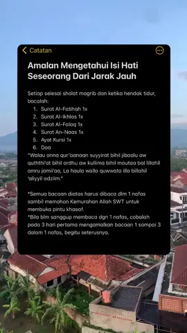 Kuncinya Ikhlas dan Berserah diri kpd Allah ya gais☺️