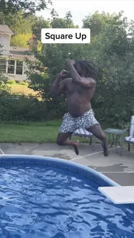Which one is your favorite 🤔 Creative ways to jump in the pool 😊#brucegang #pool #jump #Summer #fun @est.6081998 