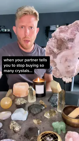 Forever being told off for buying too many crystals 🤣 anyone else relate? #crystaltok #crystals #crystalshopuk