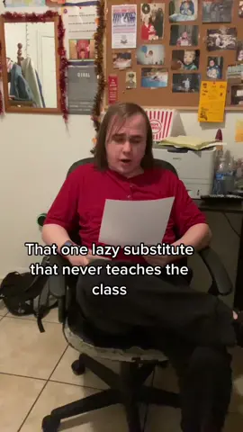 Not a care in the world. #fyp #comedy #xyzbca #fypシ #school #substitute 