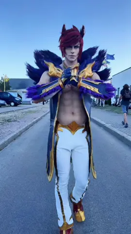 Approaching  😈 #SettTheBoss #settexe #leagueoflegends #wildrift #ジョジョ #leagueoflegendsplays #SettCosplay