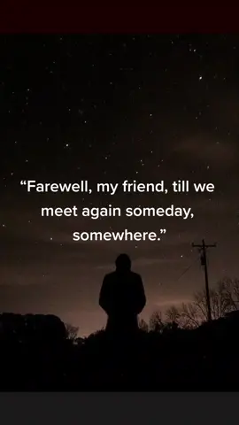 #thinking of my old freind who passed
