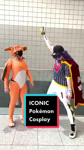 Let’s have a champion time! 🏆 #PokemonWorlds #Pokémon #Pokemon #Charizard #Leon #cosplay