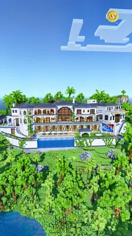 Mega mansion built with @Paintergigi & @Claire1593 #Minecraft #mcpe #foryou