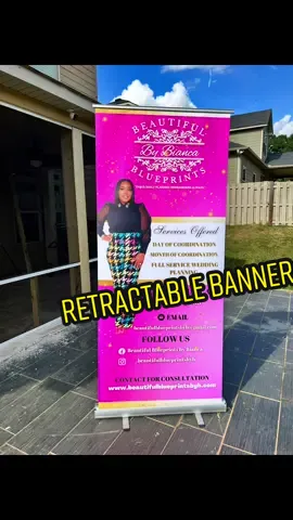 #retractablebanner design #custom #banner #tiaonamadeit #brandbetter 