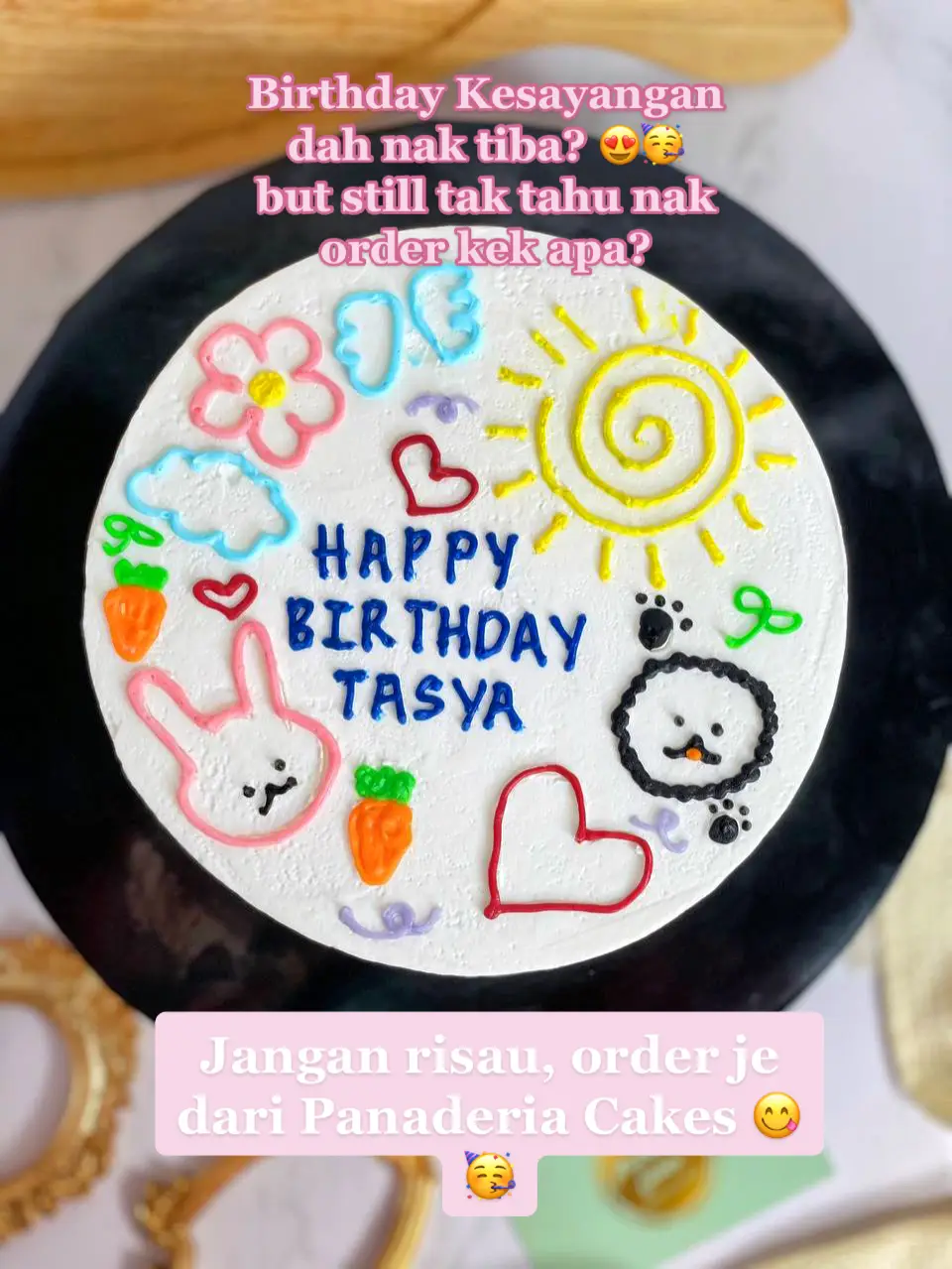 macam2 design cake wehh kami boleh buat.. request je nak macam mana 😋👍🏻 #birthdaycakes #fypシ #fyp #foodiekuantan #makanlocal #desserts #baking #kuantan #FoodTok #birthdaycake #kekkuantan #fyp #fypシ 