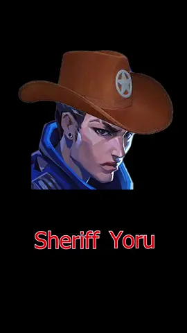 Sheriff Yoru 🤠 #Valorant #gaming #yoru #4k #valorantclips #fyp #foryou #foryoupage #sheriff #onetaps #headshot #icebox #ecoround 