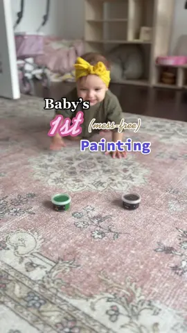 I have to make a batch of taste safe baby paint, but until then this is such a great mess free way for baby to start exploring paints! 🎨 Bookmark this video so you remember to do it too, or share it with a new parent or babysitter who might want to try! If you are new here, hi 👋 I’m Michelle and this is my voice! Birdie is 8 months old and she’s my youngest of 4 kiddos. We love to share fun things you can do with kids. Thanks for checking us out and I hope you’ll follow us for more inspiration! #TikTokTaughtMe #babyplay #littlepicasso #playideas #babyactivities #tiktokpartner