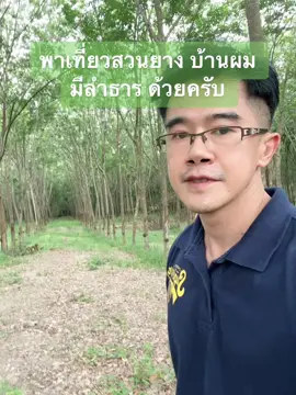 ไปเที่ยว สวนยางบ้านผมกันครับ  มีลำธารด้วยครับ #สวน #ลําธาร #พักผ่อนกับธรรมชาติ #ท่องเที่ยว #หนุ่มระยอง 