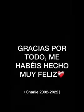 Adios perros , nos vemos en la otra vida.