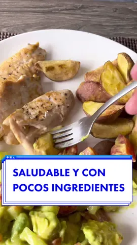 Almuerzo saludable y con pocos ingredientes. #LimaPerú #plazavea #recetasfaciles #recetassaludables 