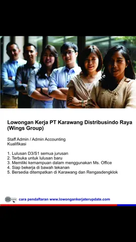 #lokerkarawang #wings