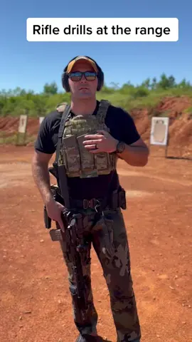 Rifle drills at the range. Demonsration purposes only. Please visit our website. https:// www.carolinaballisticsta.net #fyp #trending #fakegun⚠️  #foryoupage #guns #rifle #range 