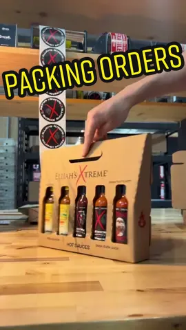 Packing Your Hot Sauce Order 🌶