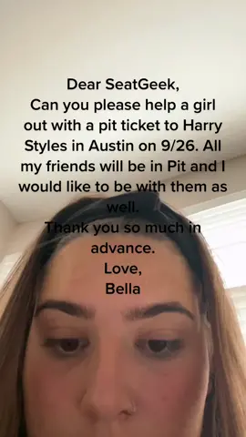 @seatgeek desperate at this point.. will sell my soul. #seatgeek #hslot2022 #harrystyles  #AEJeansSoundOn 