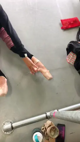 What they don’t show you #ballet #dance #ballerina #fyp #ballettok #feet #foot #fun #ew #struggle #eating