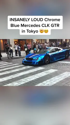 Is this thing wrapped or painted? 😮😮 #mercedesamg #clkgtr #carvideos #amg #wrappedcar