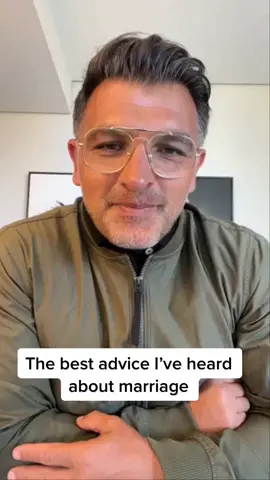 I recently listened to an interview with Dr Sanjay Gupta and his advice on how to keep a marriage or long term relationship going was profound...