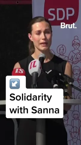 Women are dancing in solidarity with Finnish Prime Minister Sanna Marin. #solidaritywithsanna #sannamarin #fyp 