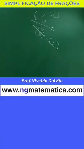 SIMPLIFICAÇÃO DE FRAÇÕES