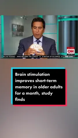 There's promising new research about improving our memories as we age: Noninvasive #brain stimulation could help improve memory, a new study shows. CNN’s Dr. Sanjay Gupta reports. #cnn #news #fyp 