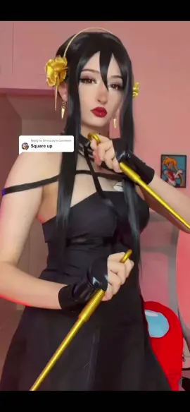 Replying to @Shmucky  #cplaya2 #twitchstreamer #yorcosplay #spyxfamilycosplay #spyxfamily #yorforger 