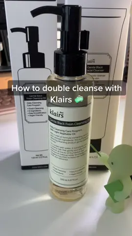 Left my skin feeling so fresh & clean clean !! 🧼 @SUKOSHI MART @Klairs Global Official  #doublecleansing #oilcleansing #klairs #sukoshimart #koreanbeauty #koreanskincare #skincare #review #skincareroutine #skincarereview