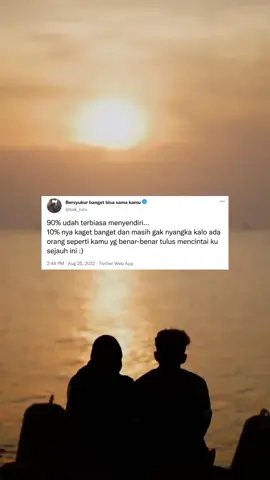 masih gak nyangka bisa di pertemukan sama seseorang seperti kamu... makasih ya udah sabar ngehadapin aku selama ini☺ #foryou #fypシ #foryoupage