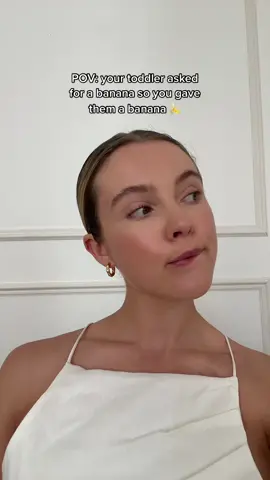 it was probably the wrong banana #toddlersoftiktok #toddlermom #parentsoftiktok #parenting