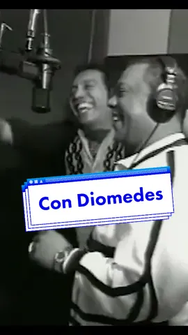 Con mi gran amigo @diomedesdiazoficial en uno de los discos más sabrosos #joearroyo #diomedesdiaz #ronpatoelmundo