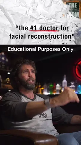 Times have certainly changed in the improvements of facial reconstruction. Glad we have them. #doctor #combat #navyseal #podcastclips #fyp