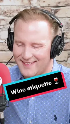 Wine etiquette with UK's leading etiquette expert, @William Hanson 🍷